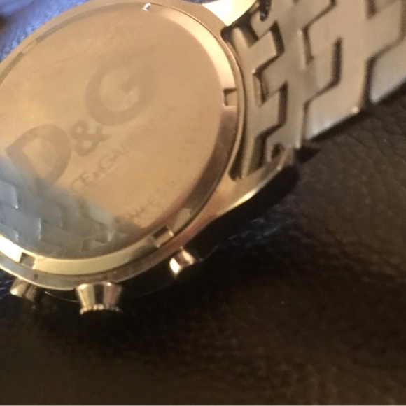 DOLCE&GABBANA MEN'S WATCH D&G Gray Face DW0480 - Picture 7 of 9